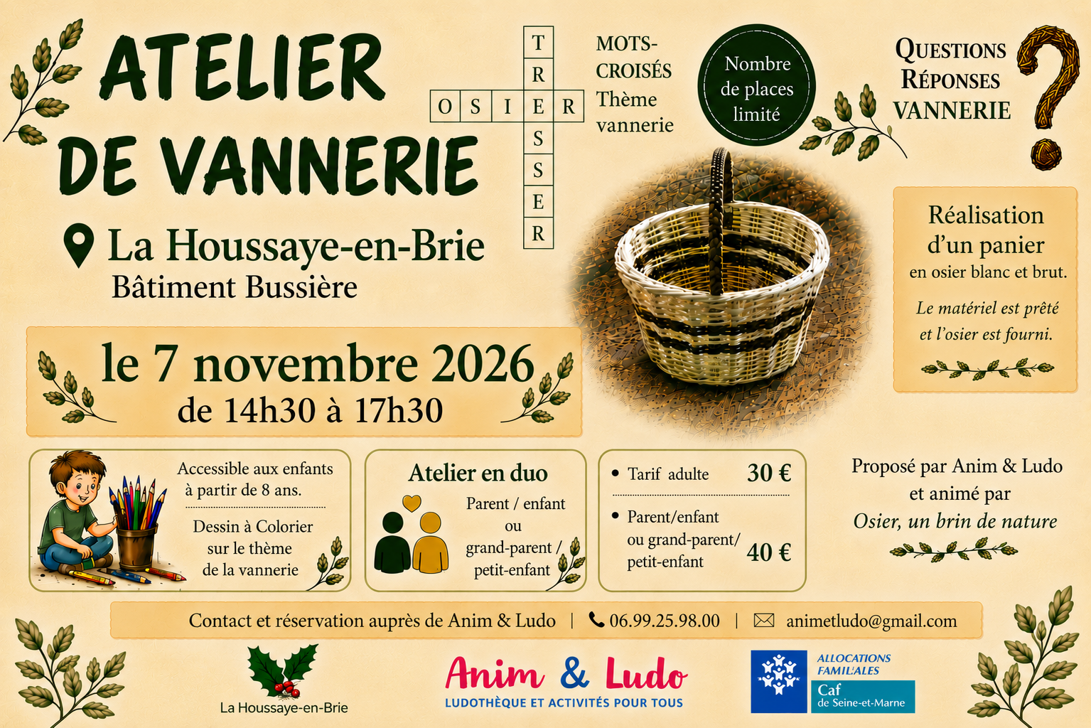 Affiche atelier 7 11 26 2