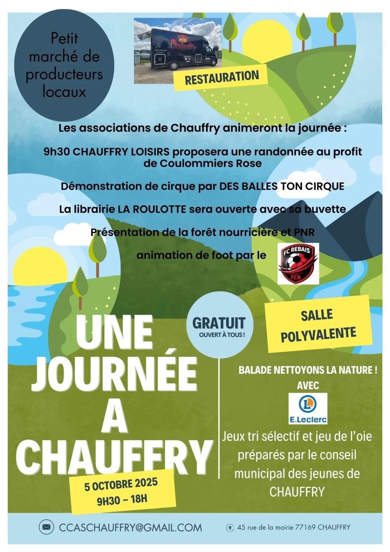 Marché Chauffry octobre 2025