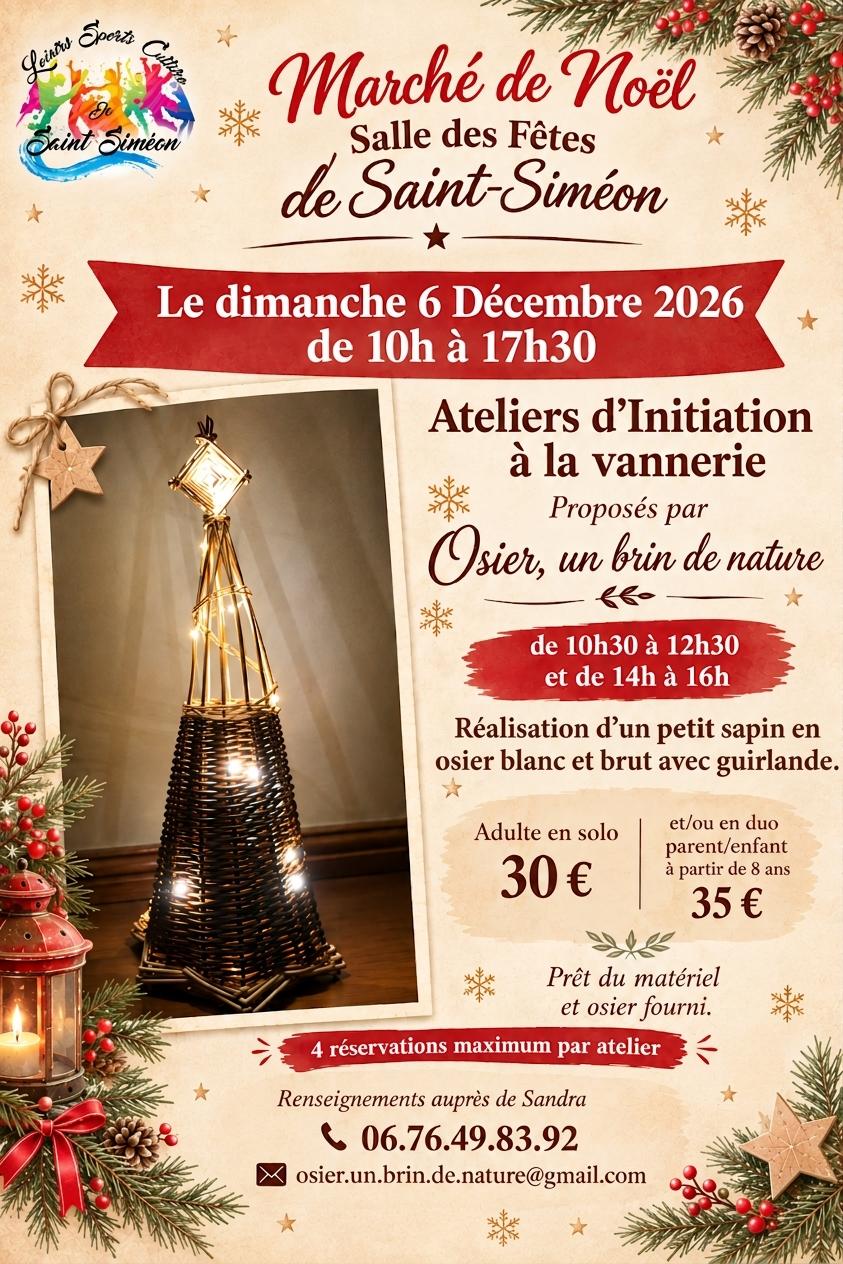 Marche de noel saint simeon 2026