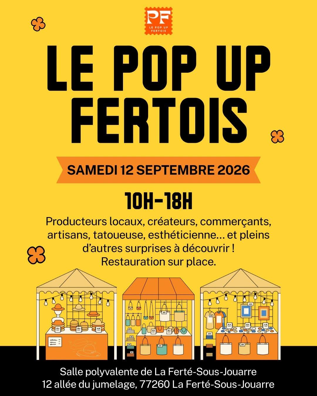 Pop up fertois